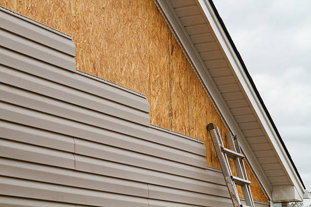 Professional Storm Damage Siding Repair technician working in Willowbrook, IL